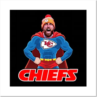 Kelce (Super) Chiefs Posters and Art